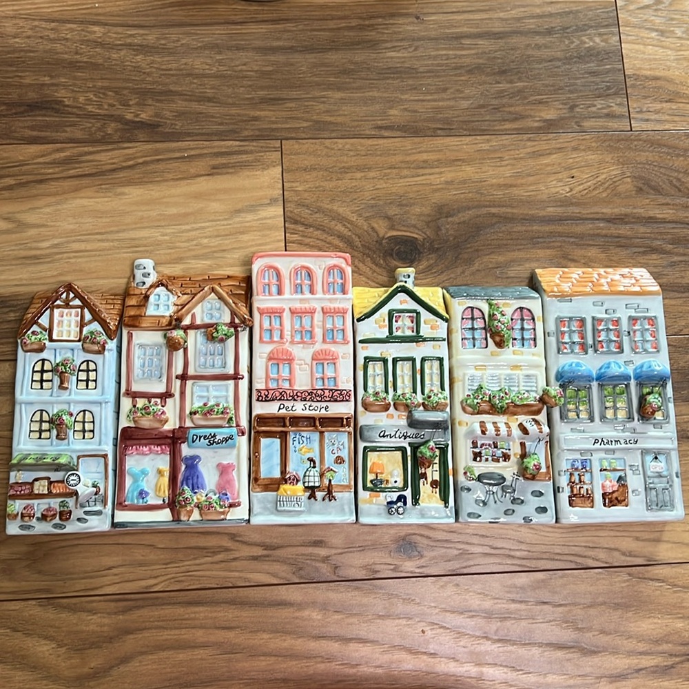 Bella Casa by Ganz Wall Decor set of 6